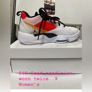 Daughter getting rid of shoes